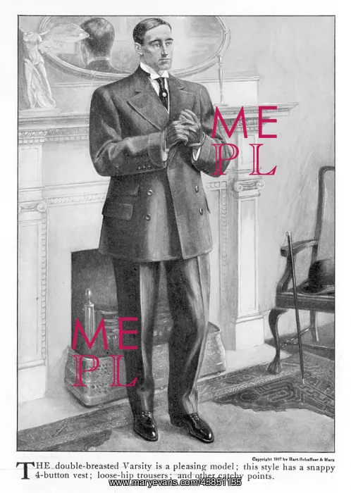 : D-B Varsity Suit 1907 : D-B Varsity Suit 1907