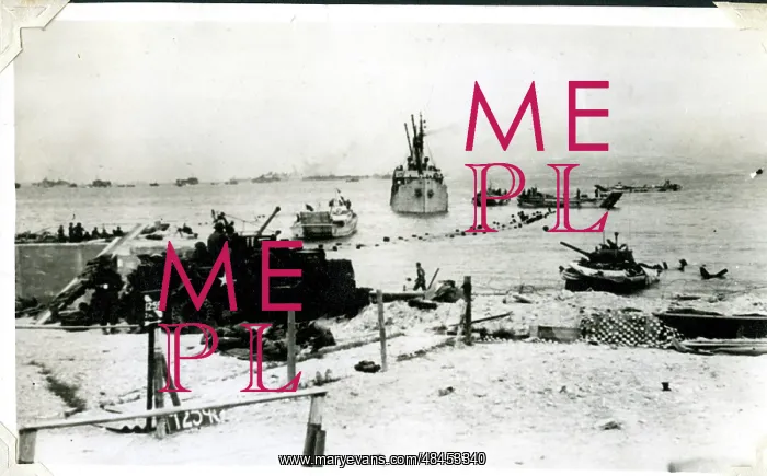 : D-Day Bridgehead, Normandy, France, WW2 : D-Day Bridgehead, Normandy, France, WW2