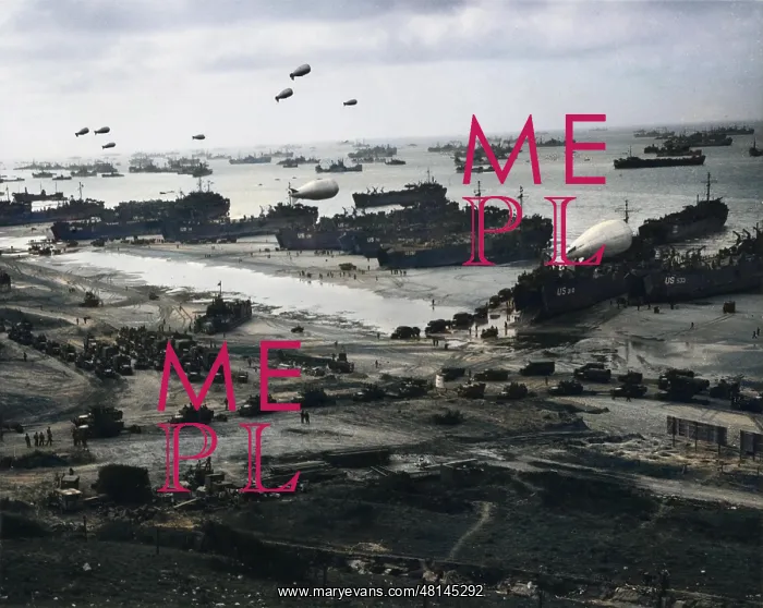 : D-Day - Supplies pour ashore : D-Day - Supplies pour ashore