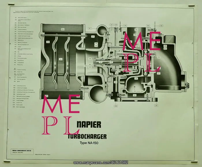 : D Napier and Son - Turbocharger : D Napier and Son - Turbocharger