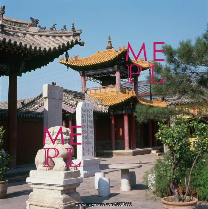 : Da Zhao Temple, Hohhot, Inner Mongolia, China : Da Zhao Temple, Hohhot, Inner Mongolia, China