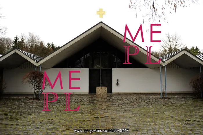 : Dachau Concentration Camp. Carmelite Convent, 1963. Germany : Dachau Concentration Camp. Carmelite Convent, 1963. Germany
