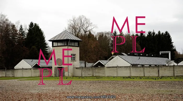 : Dachau Concentration Camp. Carmelite Convent, 1963. Germany : Dachau Concentration Camp. Carmelite Convent, 1963. Germany