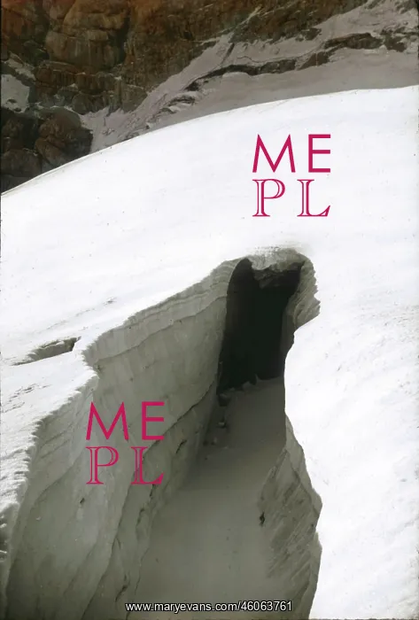 : Dachstein: crevasse : Dachstein: crevasse