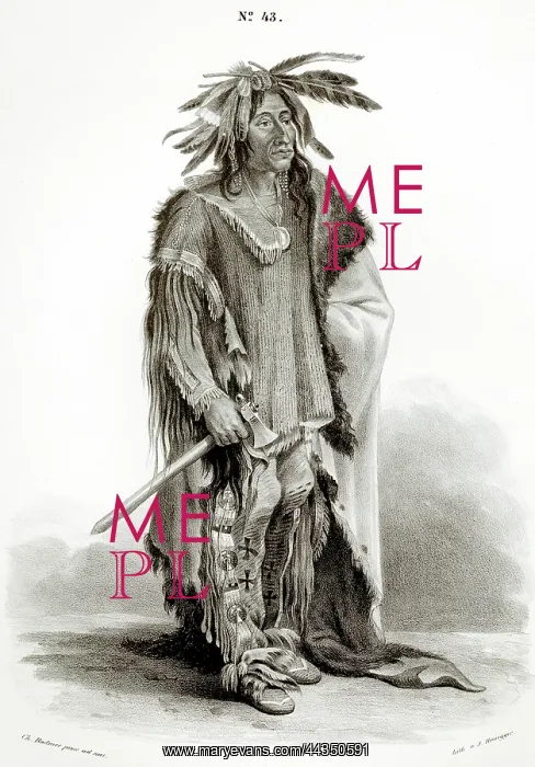 : Dacota Native American Indian Warrior : Dacota Native American Indian Warrior