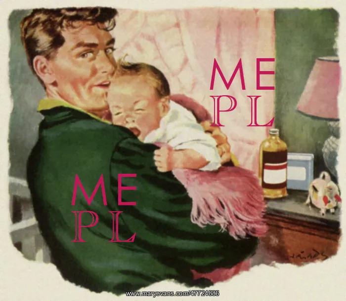 : Dad Calms Crying Baby : Dad Calms Crying Baby