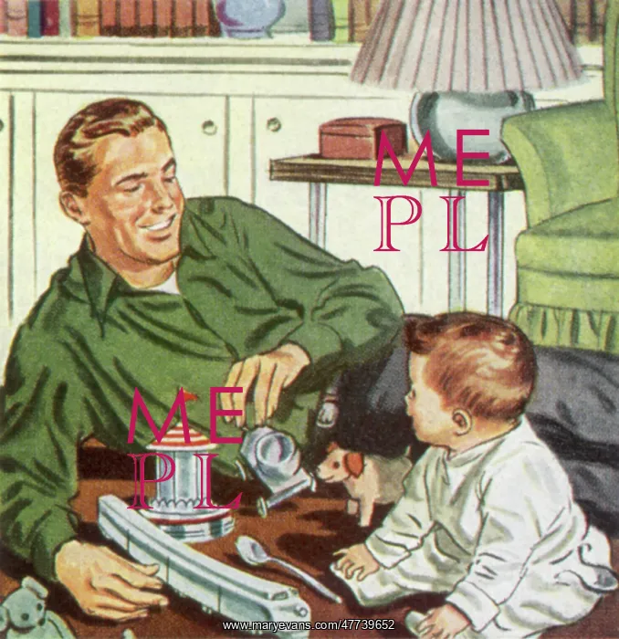  : Dad Plays with Baby