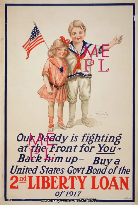 : Our daddy is fighting at the front for you - Back him up - B : Our daddy is fighting at the front for you - Back him up - B