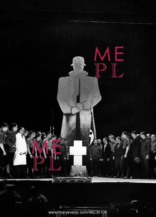 : DAF theatre propaganda in Berlin, 1935 : DAF theatre propaganda in Berlin, 1935