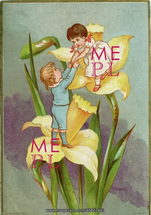  : Daffodil Children by Kate Greenaway