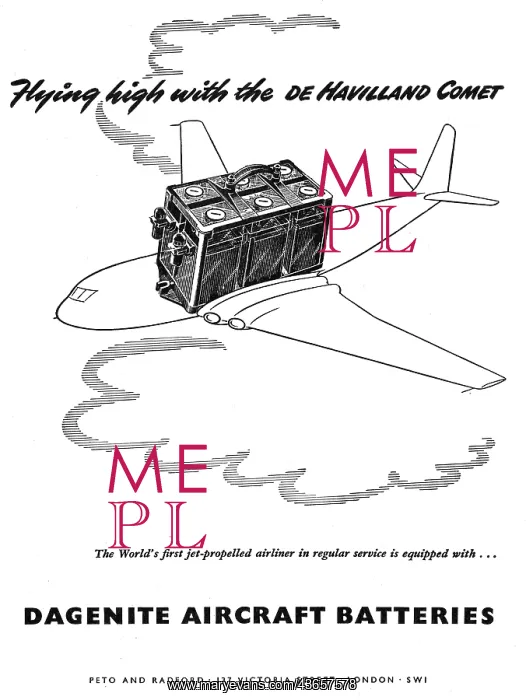 : Dagenite Accumulators For Aircraft - Battery : Dagenite Accumulators For Aircraft - Battery