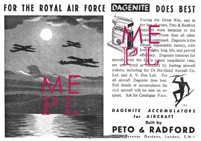 : Dagenite Aircraft Batteries : Dagenite Aircraft Batteries