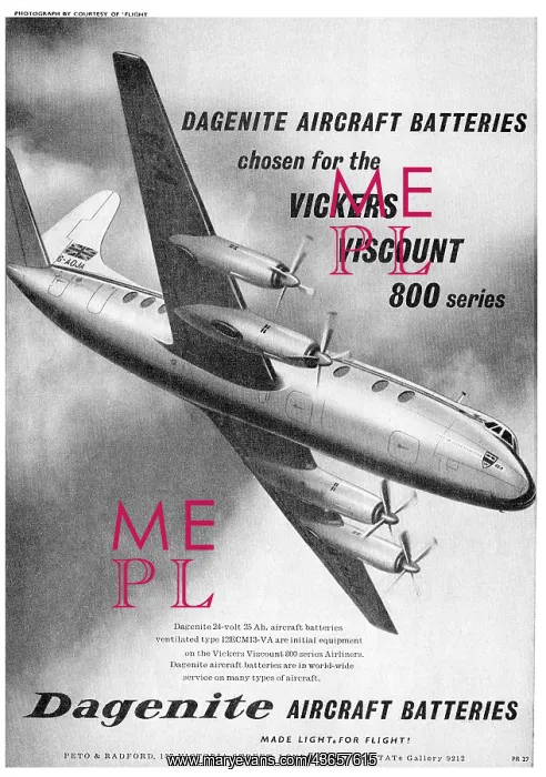 : Dagenite Aircraft Batteries : Dagenite Aircraft Batteries