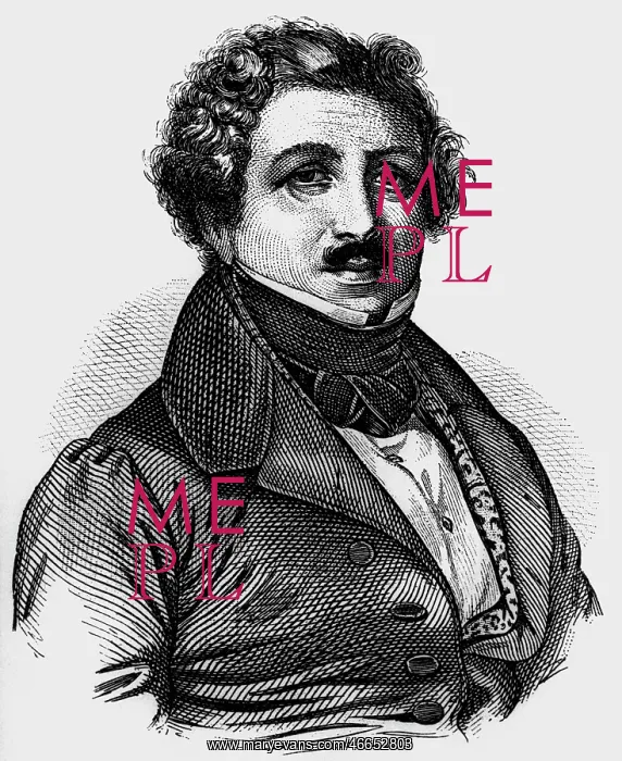 : Daguerre, Louis Jacques Mande, 18.11.1789 - 10.7.1851 : Daguerre, Louis Jacques Mande, 18.11.1789 - 10.7.1851