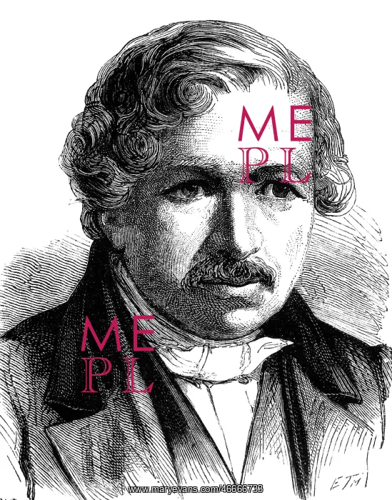 : Daguerre, Louis Jacques Mande, 18.11.1789 - 10.7.1851 : Daguerre, Louis Jacques Mande, 18.11.1789 - 10.7.1851