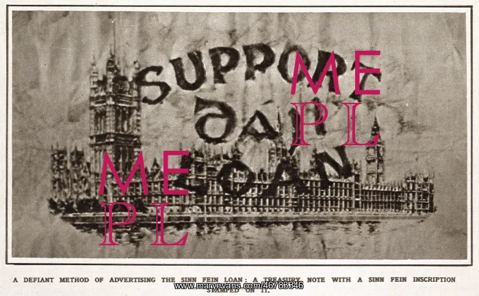 : Dail Loan - Sinn Fein - a defiant method of advertising : Dail Loan - Sinn Fein - a defiant method of advertising