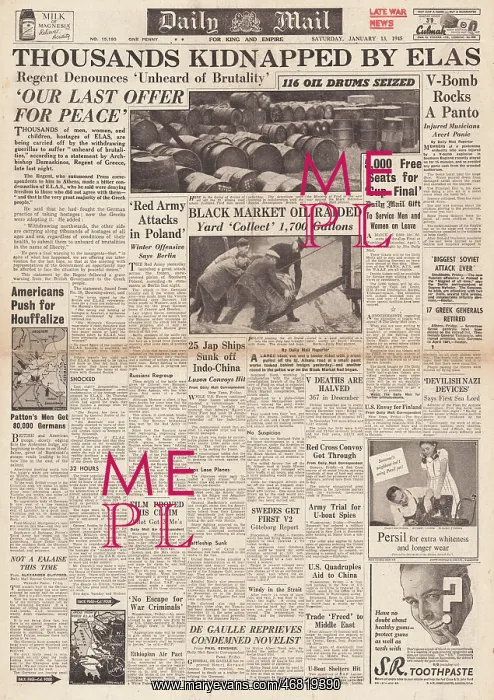 : Daily Mail front page Peace talks in Greece : Daily Mail front page Peace talks in Greece
