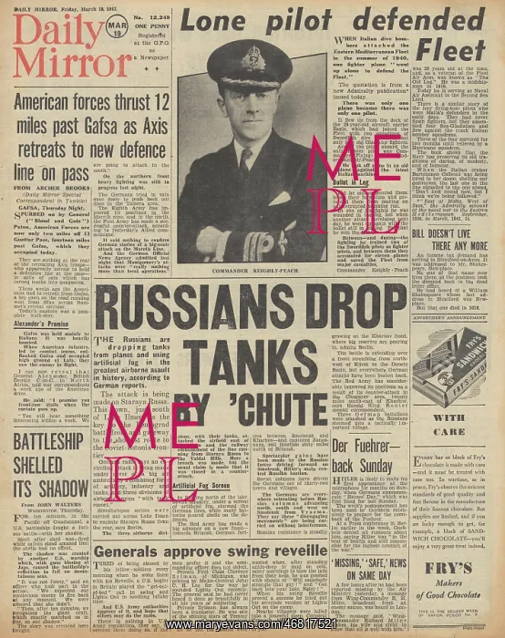 : Daily Mirror front page Battle for Kharkov : Daily Mirror front page Battle for Kharkov