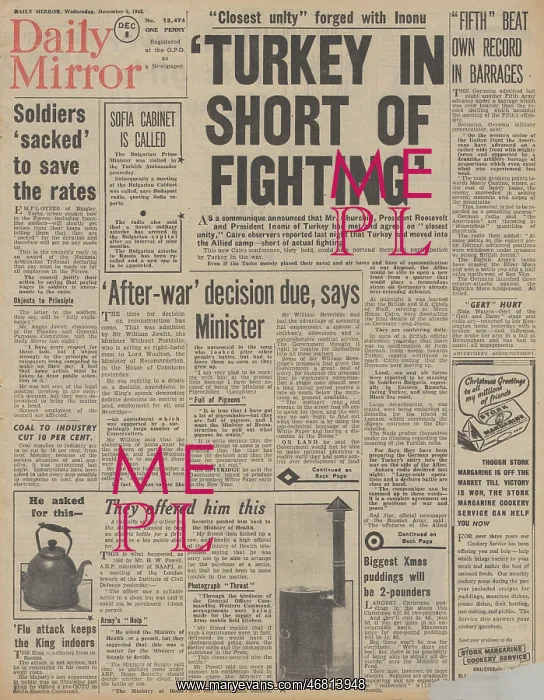 : Daily Mirror front page Tehran Conference : Daily Mirror front page Tehran Conference
