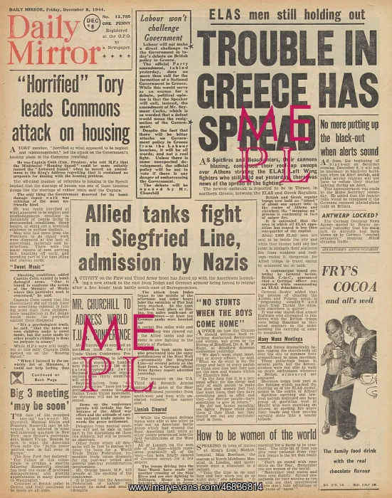 : Daily Mirror front page Unrest in Greece : Daily Mirror front page Unrest in Greece