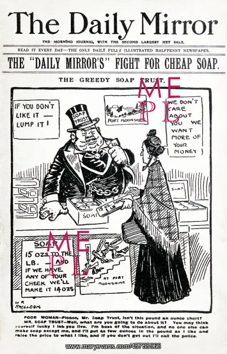 : The Daily Mirror's Fight for Cheap Soap : The Daily Mirror's Fight for Cheap Soap