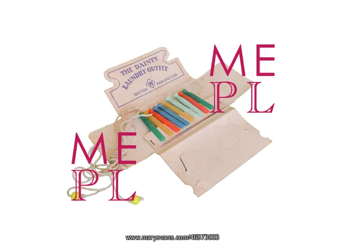  : Dainty Laundry Outfit clothes pegs