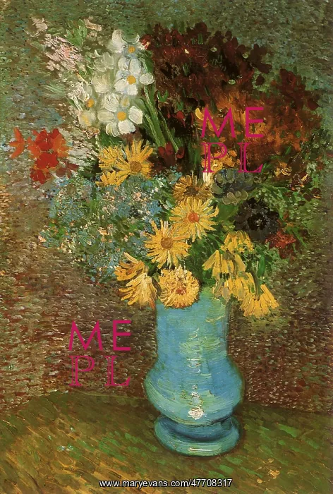 : Daisies and Anemones, by Van Gogh : Daisies and Anemones, by Van Gogh