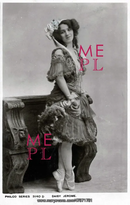 : Daisy Jerome music hall mimic, comic singer and dancer : Daisy Jerome music hall mimic, comic singer and dancer