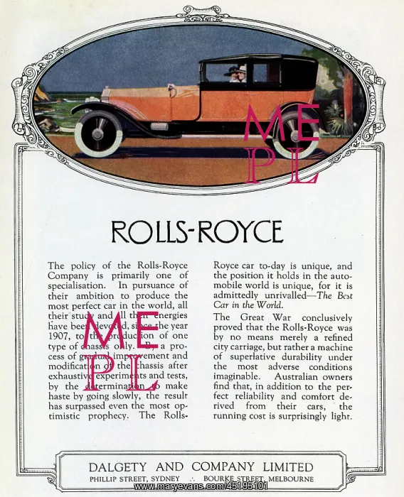 : Dalgety and Company Advertisement : Dalgety and Company Advertisement