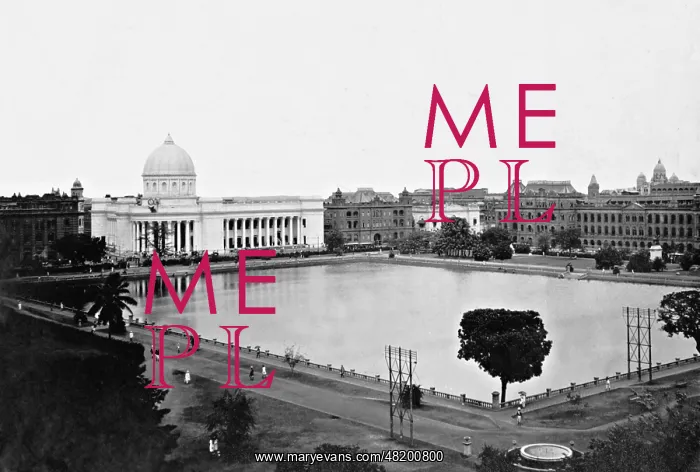 : The Dalhousie Square in Kolkata, 1915 : The Dalhousie Square in Kolkata, 1915