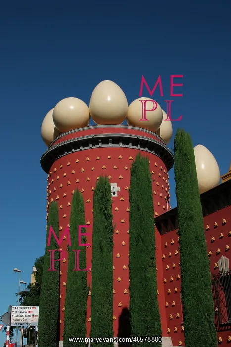 : Dali Museum. Galata tower. Figueres. Catalonia. Spain : Dali Museum. Galata tower. Figueres. Catalonia. Spain