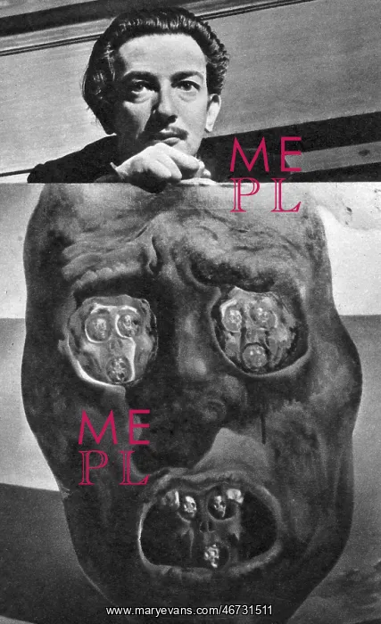 : Dali with Vision of War : Dali with Vision of War