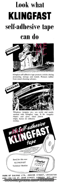 : Dalmas Klingfast Self-Adhesive Tapes : Dalmas Klingfast Self-Adhesive Tapes