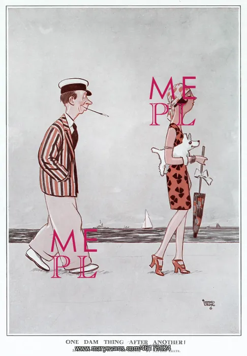 : One Dam Thing After Another by Alfred Leete : One Dam Thing After Another by Alfred Leete