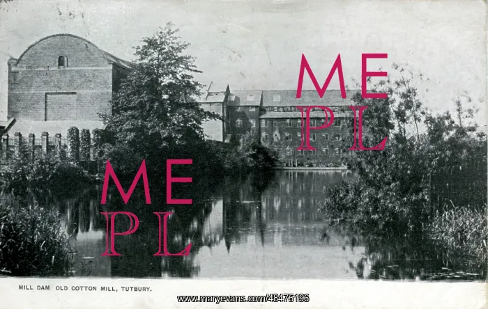 : Mill Dam, Tutbury, Staffordshire : Mill Dam, Tutbury, Staffordshire