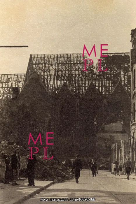 : Damaged buildings, Braunschweig, Germany : Damaged buildings, Braunschweig, Germany