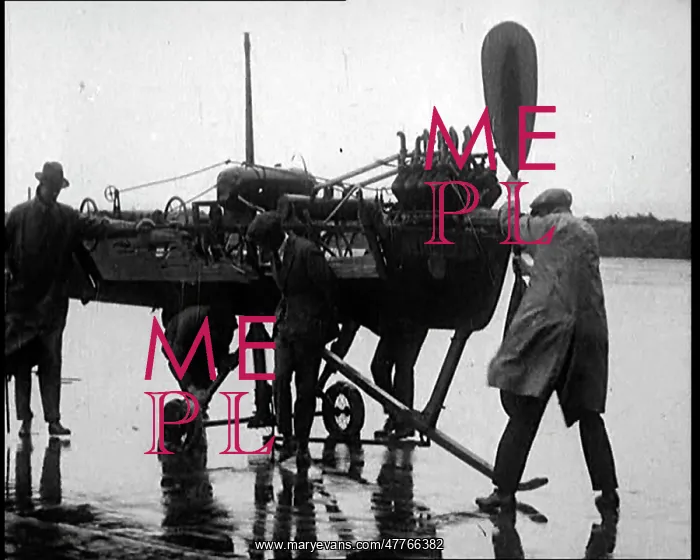 : A Damaged Plane From One Of Hubert Latham's : A Damaged Plane From One Of Hubert Latham's