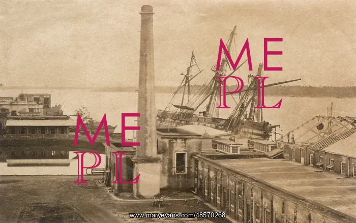  : Damaged ship at a quayside