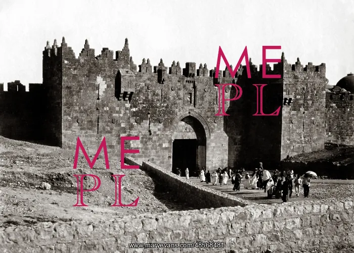  : The Damascus Gate, Jerusalem circa 1880s