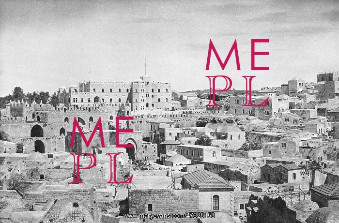 : Damascus Gate and St Paul's Hospice, Jerusalem : Damascus Gate and St Paul's Hospice, Jerusalem
