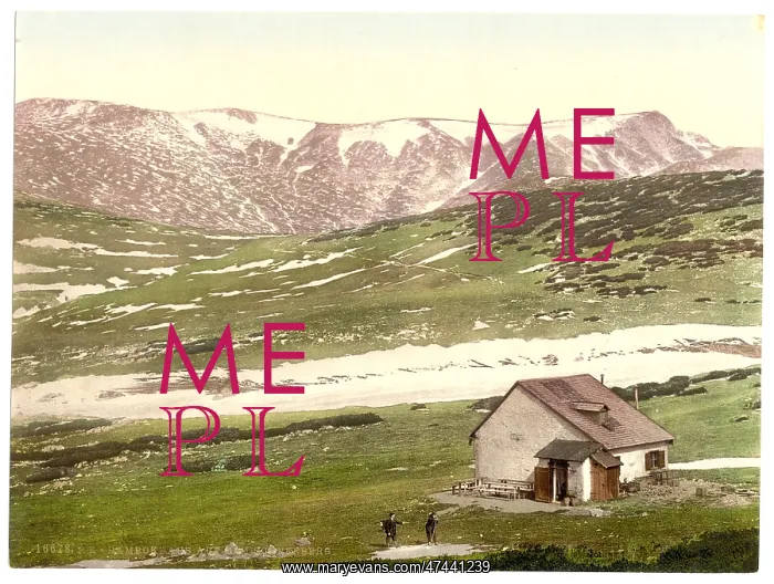 : Dambokhaus on the Schneeberg, Lower Austria, Austro-Hungary : Dambokhaus on the Schneeberg, Lower Austria, Austro-Hungary
