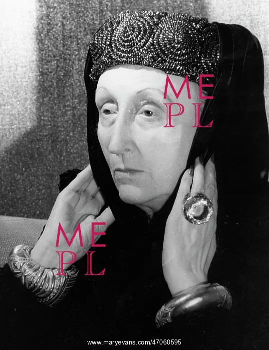 : Dame Edith Sitwell : Dame Edith Sitwell