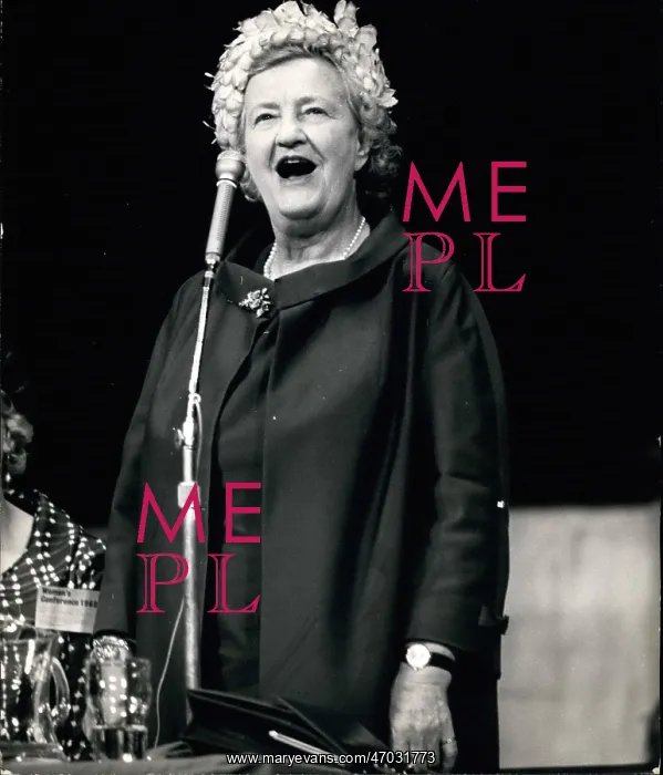 : Dame Irene Ward, Conservative MP for Tynemouth : Dame Irene Ward, Conservative MP for Tynemouth