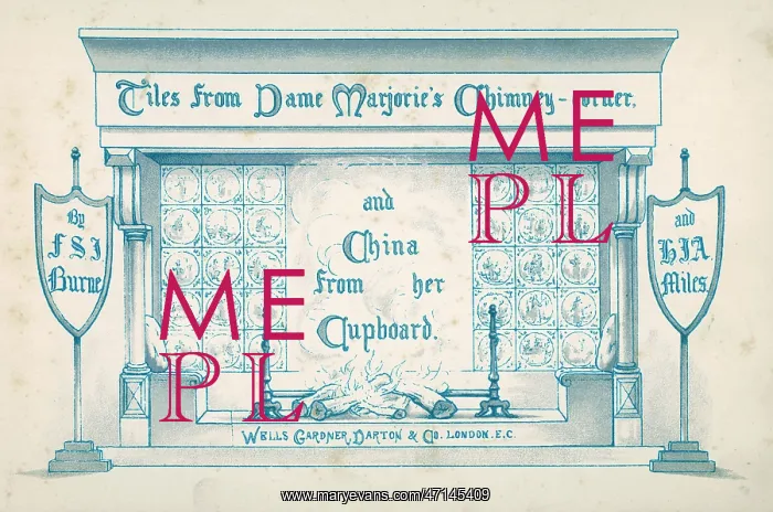 : Dame Marjorie book, title page design : Dame Marjorie book, title page design