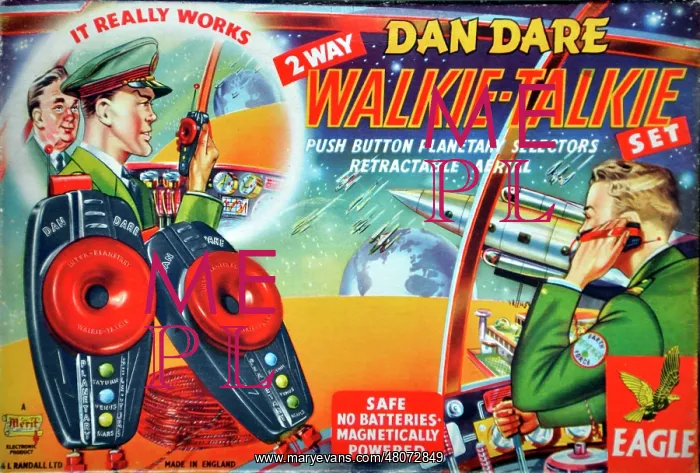 : Dan Dare Walkie-Talkie Set : Dan Dare Walkie-Talkie Set