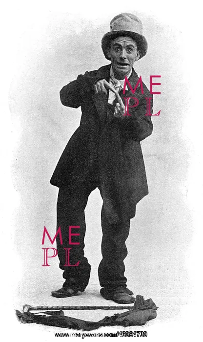 : Dan Leno as one of his charachters, from the sketch: Wait Till I'm His Father : Dan Leno as one of his charachters, from the sketch: Wait Till I'm His Father