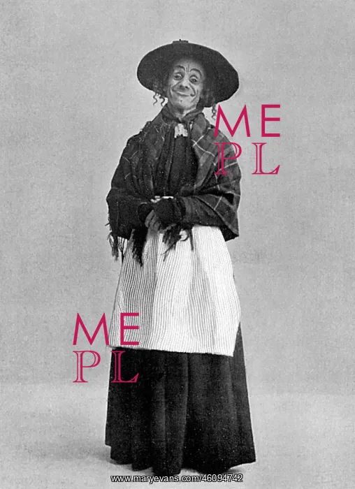 : Dan Leno as Mother Goose : Dan Leno as Mother Goose