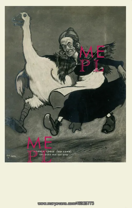  : Dan Leno in Mother Goose, pantomime