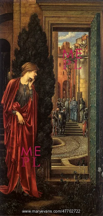 : Danae and the Brazen Tower, by Burne-Jones : Danae and the Brazen Tower, by Burne-Jones