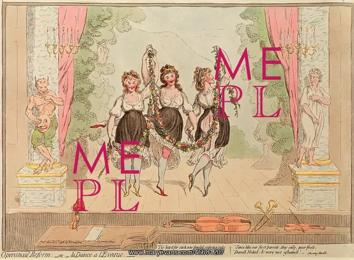 : dance, ballet, caricature, Operatical Reform : dance, ballet, caricature, Operatical Reform